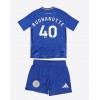 Leicester City Facundo Buonanotte #40 Hemmaställ Barn 2024-25 Korta ärmar (+ Korta byxor)